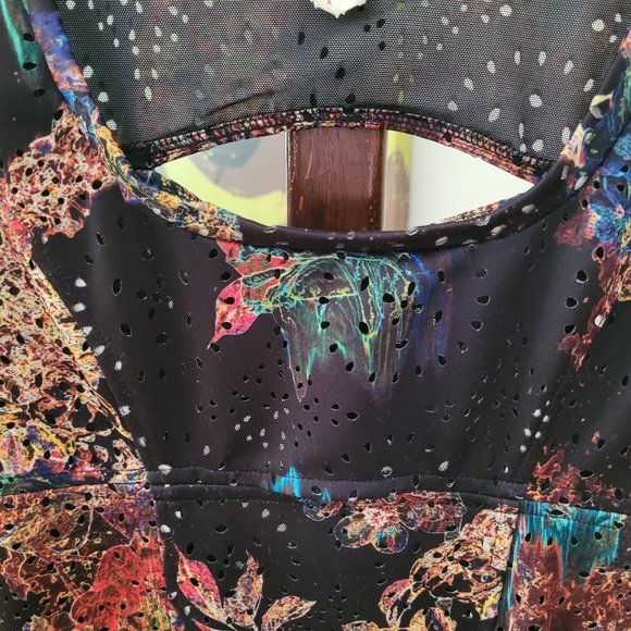 SOLD - Nicole Miller Abstract Print Dress US 8 - Picture 5 of 11